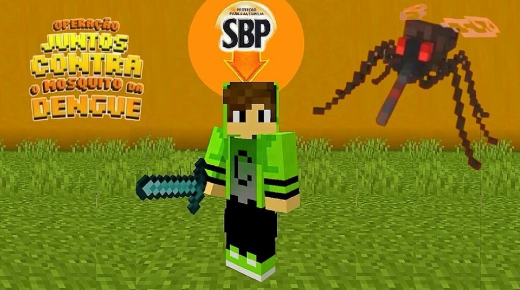 SBP leva prevenção da dengue ao Minecraft