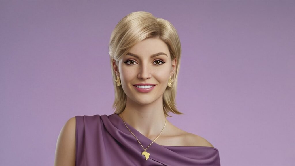 Lu loira Koleston com novo visual na campanha de Koleston Deluxe