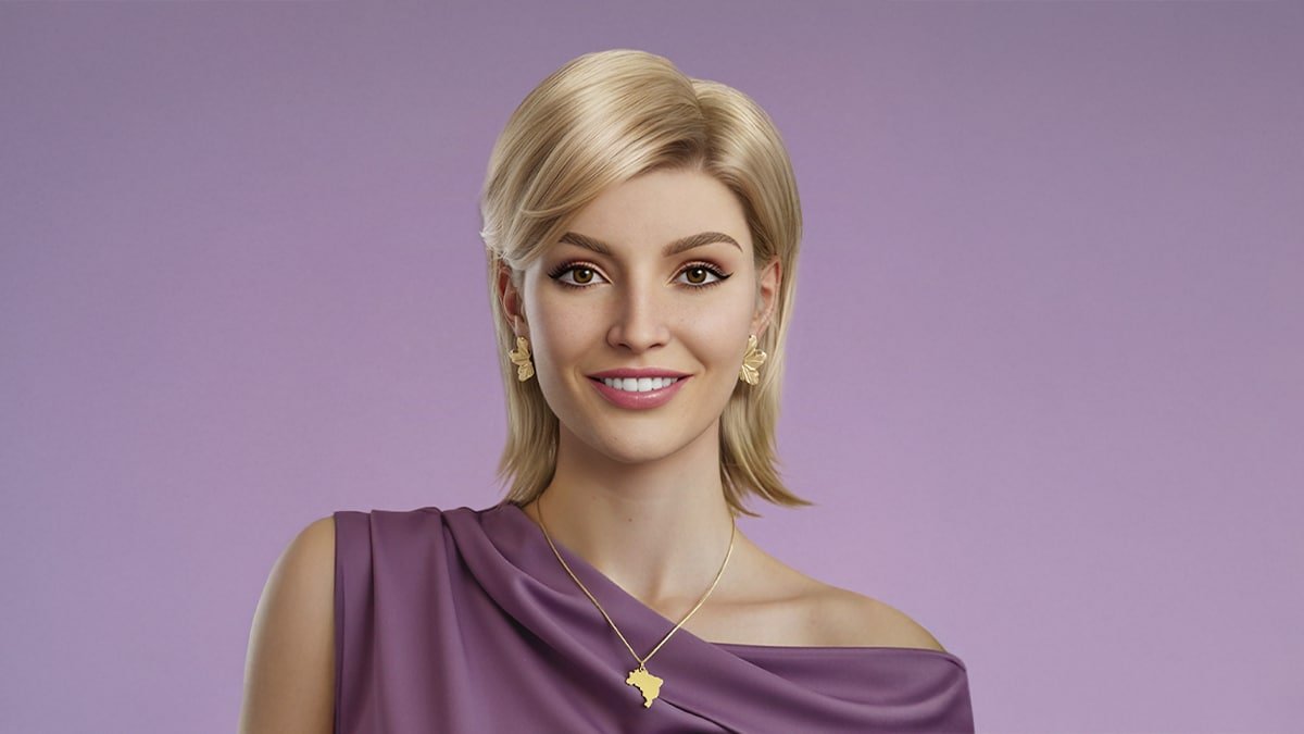 Lu loira Koleston com novo visual na campanha de Koleston Deluxe