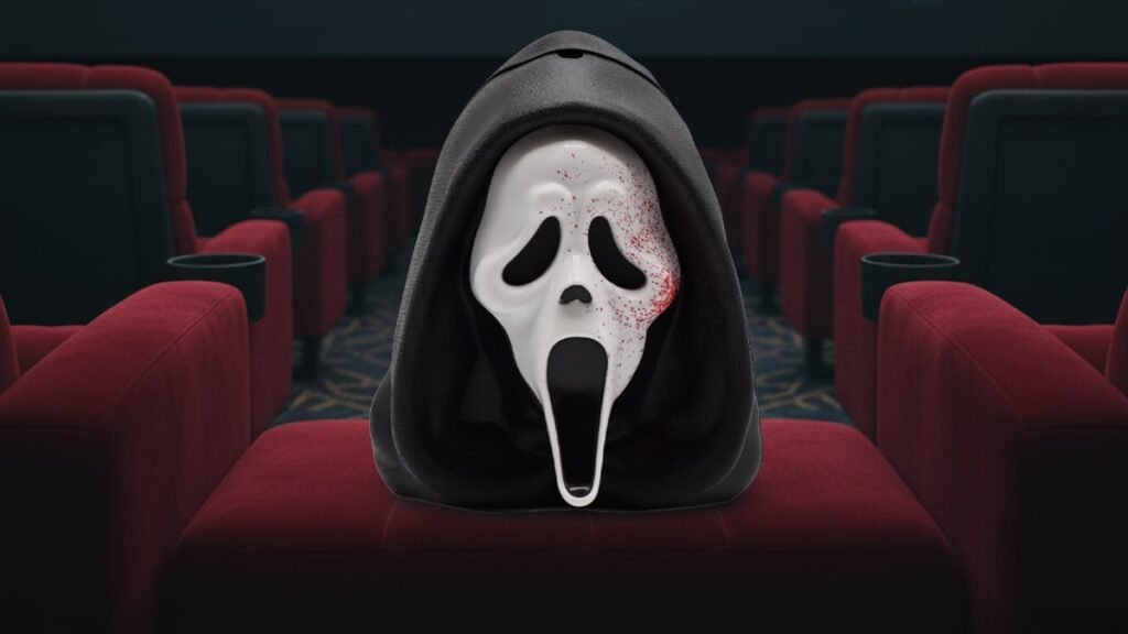 balde colecionável do Ghostface da Cinépolis